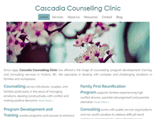 Tablet Screenshot of cascadiaconsultation.com
